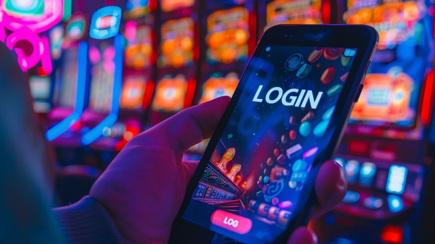 Filipino player browsing Caesars platform on a mobile phone